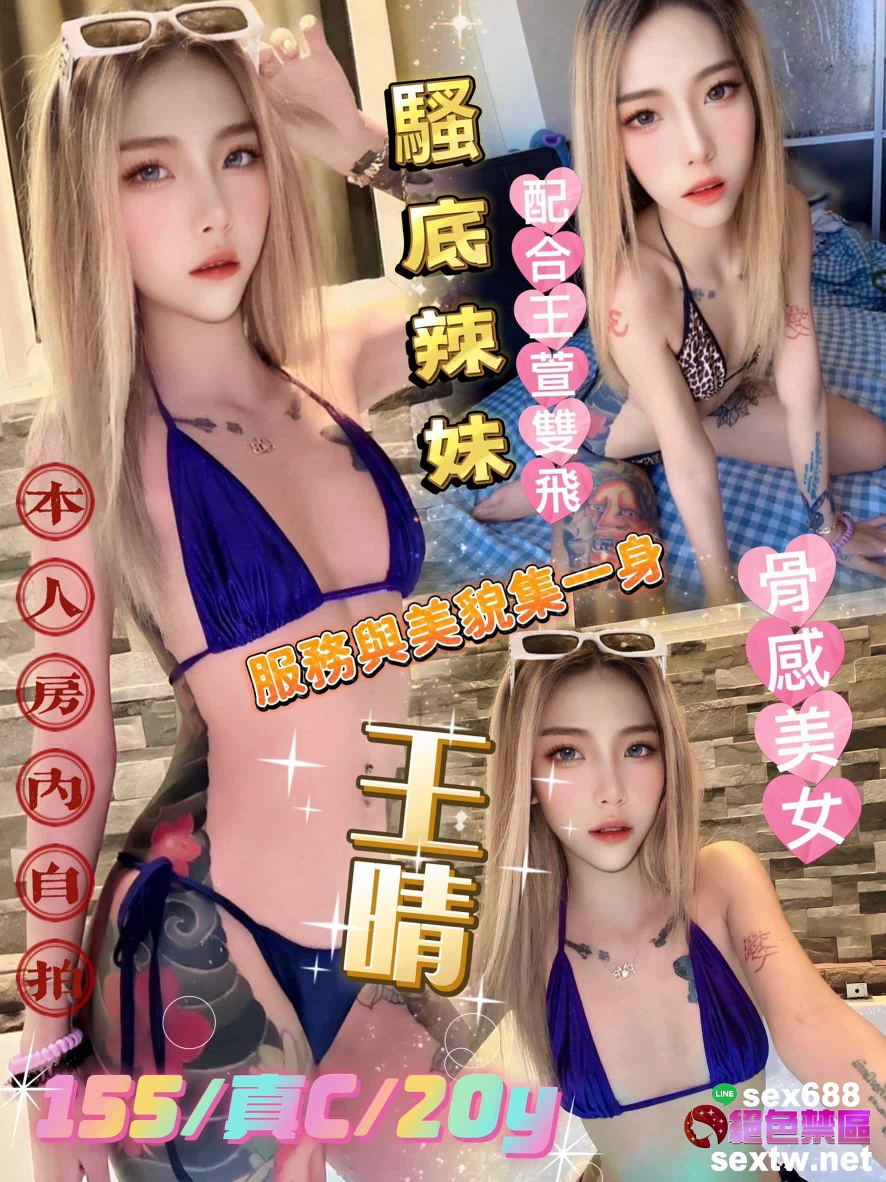 台北定點茶:️️️王晴 157/C/20Y